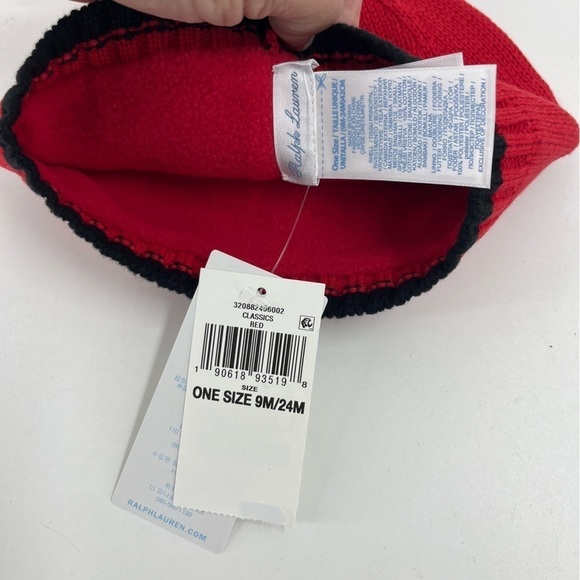 NWT Polo by Ralph Lauren Bear Beanie - Picture 5 of 7